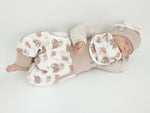 Atelier MiaMia Cool bloomers or baby set short and long acorns