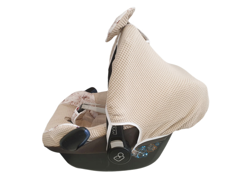 Fodera per seggiolino per bambini Maxi Cosi, fodera di ricambio o fodera aderente grigio scuro/menta scuro