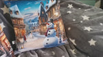 Schneemann Disney 2 Stoff Panel, Stoffdruck, Kissenbezug, wasserdichter Canvas, Geschenkideen von Atelier MiaMia